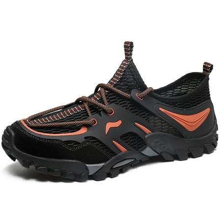 

Mesh Aqua Shoes Men Women Summer Water Shoes Breathable Wading Barefoot Walking Climbing Sneakers Big Size