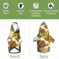 thumbnail image 6 of Gaeub Lazy Home Style Guinea Pig Dog Hoodie Sweatshirts Warm Dog Clothes for Small Dogs,Puppy and Cat Costume-Medium, 6 of 7