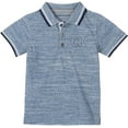 thumbnail image 2 of Calvin Klein Boys Short Sleeves T-Shirt Size-4T Color-Yarn/Heather Mist, 2 of 2