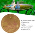 thumbnail image 4 of Disco De Cobre Para De Pájaros, Limpiador De Agua De Cobre Puro, Uso Para Todas Las Estaciones, Soporte Eficiente De Punto Triple Estable Para Patio, 4 of 7