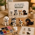 thumbnail image 5 of 3D Beaded Pet DIY Kit – Cat Dog Beading Craft Set, Beginner Friendly, Make 2 Animal Figures, Handmade Gift for Pet Lovers, Relaxing Craft D, 5 of 9