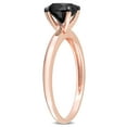 thumbnail image 3 of Everly Women's Diamond 14K Rose Gold Plated Engagement Ring, 3 of 7