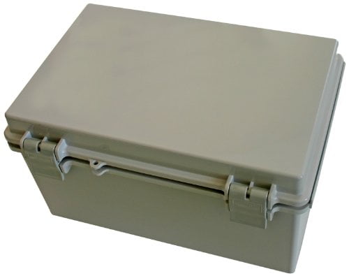 BUD Industries NBA-10144 Style A Plastic Indoor Box with Solid Door