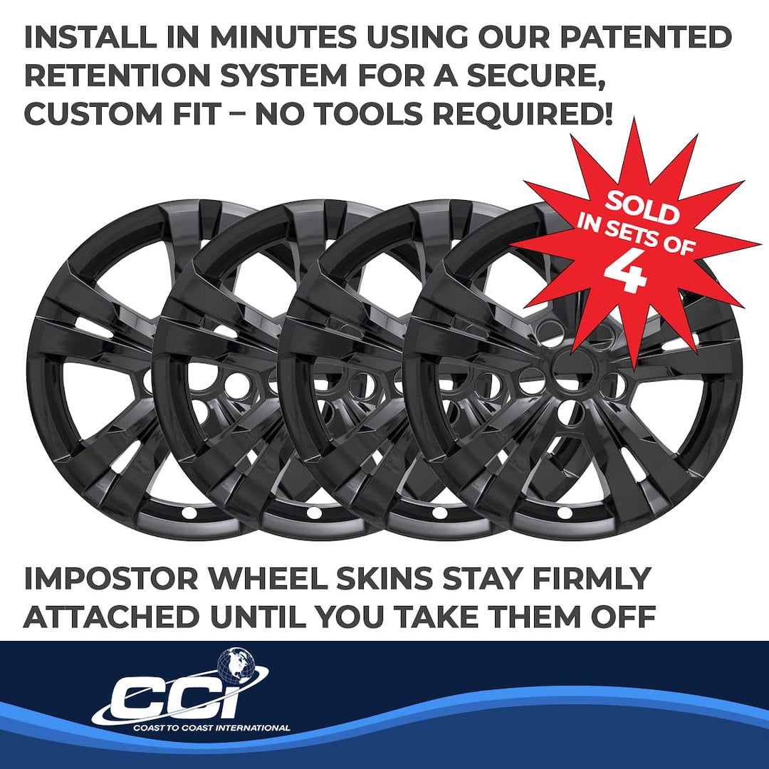 Coast To Coast IWCIMP360BLK IMPOSTOR ® WHEEL COVER