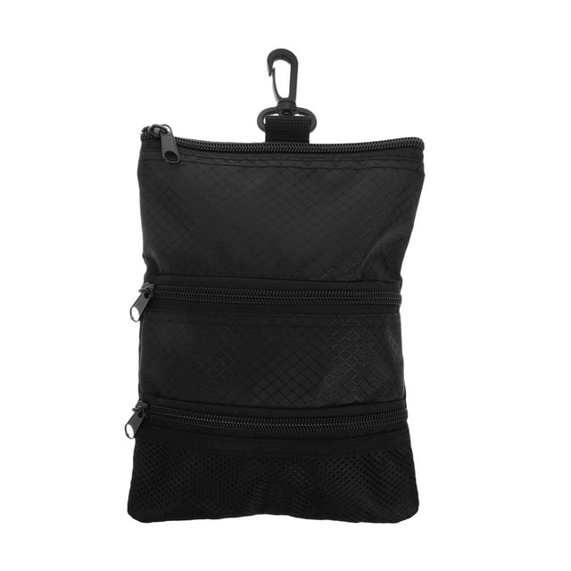 Sac de Golf Portable pour Objets de Valeur avec Multi-Poches et Fermeture Éclair, Idéal pour Hommes et Femmes pour le Rangement des Accessoires de Golf