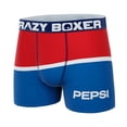 thumbnail image 2 of Crazy Boxer Pepsi Cola Large Color Logo Print Men's Boxer Briefs-XXLarge (44-46), 2 of 3