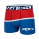 Boxer Fou Pepsi Cola Grande Couleur Logo Impression Boxer Slip-Small pour Hommes (28-30) – image 2 sur 3