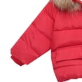 thumbnail image 2 of Vedolay Jean Jackets Boys Winter Long Sleeve Fashion Thick Warm down Soft Jacket,Red 3-4 Years, 2 of 5