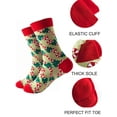 thumbnail image 5 of Lava 2 Pairs Women Christmas Socks Novelty Funny Casual Cotton Crew Socks Size 9-11 Candy, 5 of 9