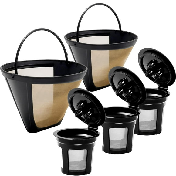 Filtro de café AODPWEN reutilizable para Ninja Dual Brew, paquete de 3