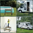 thumbnail image 3 of Kojooin 2 - Step RV Stairs with Handrail, Portable Hot Tub Steps for Camper, Pool, 3 of 7