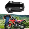 thumbnail image 4 of Almohadilla Ampliadora De Extensión, Soporte De Ampliación De Placa Antioxidante Para Reemplazo De Seguridad De Estacionamiento De Motocicletas Para CRF300L 2021-2022 ANGGREK Negro, 4 of 8