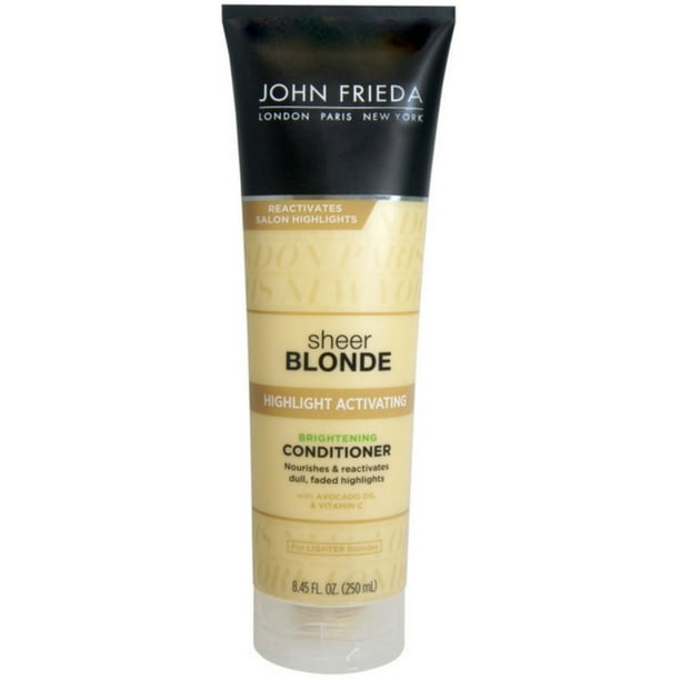 John Frieda sheer blonde Highlight Activating Brightening Conditioner For Lighter Blondes 8.45