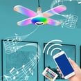 thumbnail image 4 of Lámpara de Bombilla LED Plegable RGB Altavoz Bluetooth con Control Remoto 50W Interior Sunnimix Luz de dormitorio deformable, 4 of 8