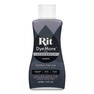 Rit DyeMore Dye for Synthetics, Graphite, 7 oz