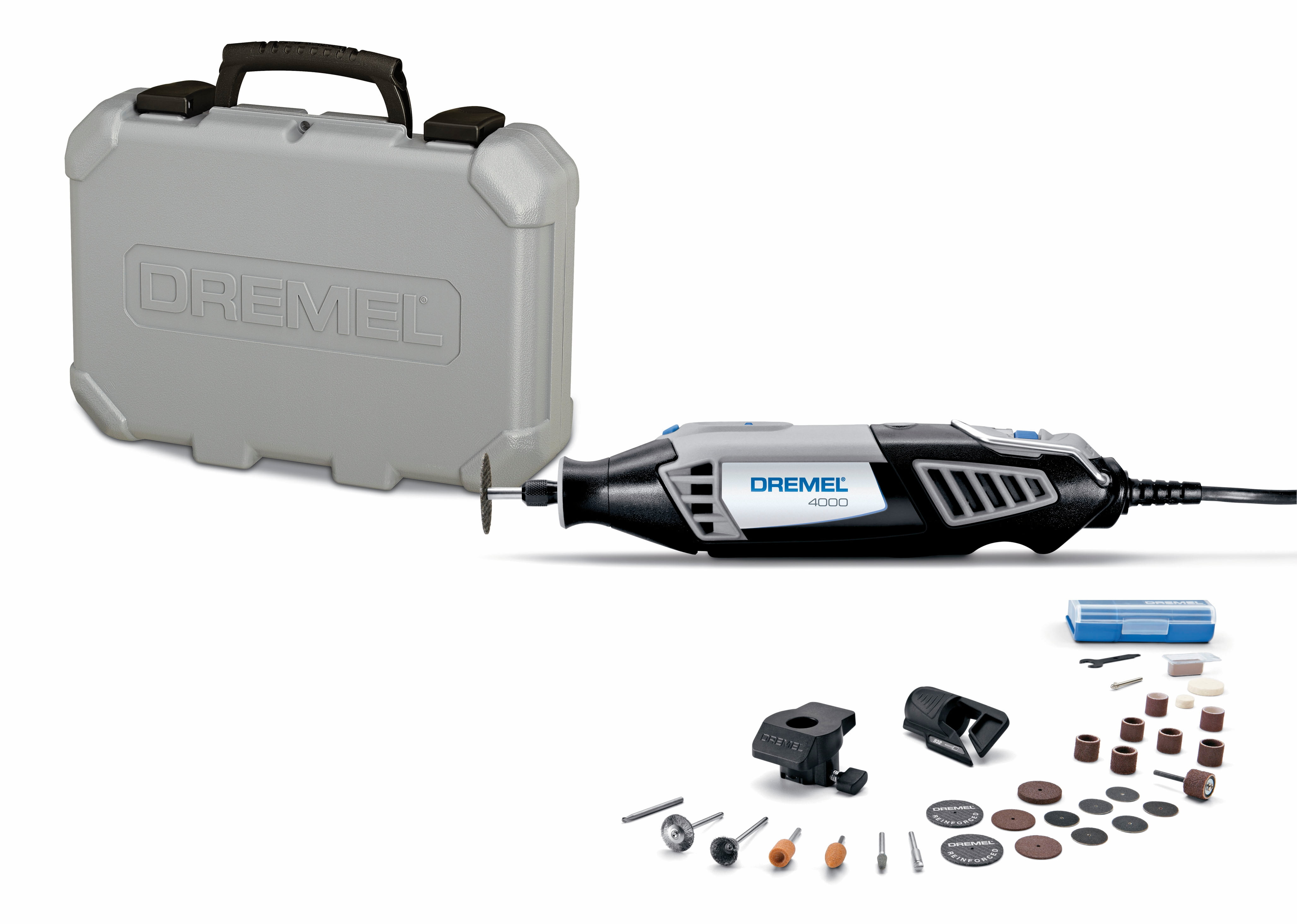 Dremel 4000-4/34 Rotary Tool Kit with 4 attach. and 34 access.