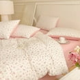 thumbnail image 3 of Pink Floral Coquette Bedding Set, 3 of 6