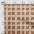thumbnail image 2 of oneOone Rayon Orange Fabric Running Stitch Sewing Craft Projects Fabric Prints By Yard 56 Inch Wide, 2 of 4