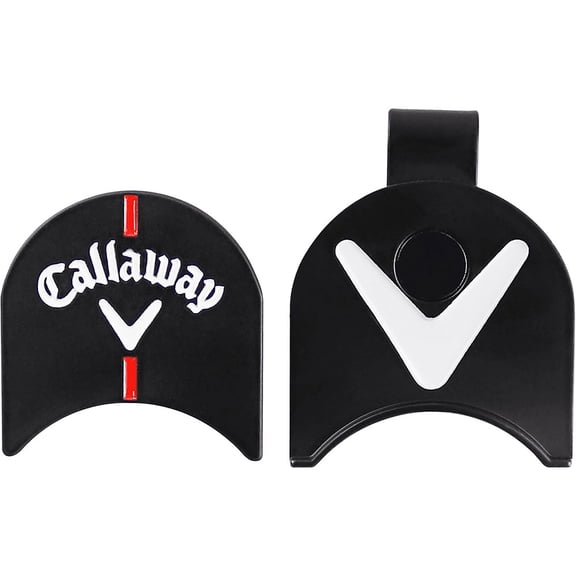 Callaway Golf Hat Clip Black Ball Marker New