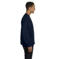 thumbnail image 2 of Champion Mens Double Dry Eco Fleece Crew, XL, Navy, 2 of 3