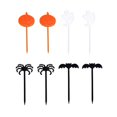 thumbnail image 1 of Set of 8 Food Pick Fruit Fork Fruit Pick Party Accessories Plastic Material, 1 of 5