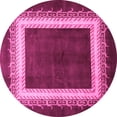 thumbnail image 1 of Ahgly Company Indoor Round Persian Pink Traditional Area Rugs, 3' Round, 1 of 4