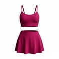 thumbnail image 3 of Traje de baño Tankini vintage estampado para mujer, traje de baño conservador, falda playera estampada para mujer, traje de baño de 3 piezas para mujer, trajes de baño tankini para mujer, trajes de ba, 3 of 5