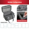 thumbnail image 4 of SINGER Double-Layer Sewing Accessories Organizer Bag with Detachable Pouches, Gray, 4 of 8