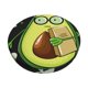 thumbnail image 1 of Balery Avocado with Glasses Fundas de asiento para taburete de bar redondo de tela de terciopelo ajustables que protegen de arañazos y manchas para sillas de 14 a 17 pulgadas.-12 inch, 1 of 7