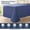 Blue, variant on Waterproof Vinyl Tablecloth with Flannel Backing, Square PVC Table Cover, Oil-Proof, Wipeable, Indoor Outdoor Use, Dark Green 60x60 Inch