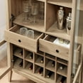 thumbnail image 4 of Modway Nolan Armoire de Bar Arquée en Chêne Clair, 4 of 12