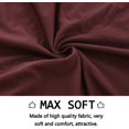 thumbnail image 4 of Stretch Dining Chair Slipcovers, XL/Oversized Removable Washable Soft Spandex Extra Large Dining Room Chair Covers for Kitchen Hotel Table Banquet Solid Color (4 Per Set, Coffee), 4 of 8