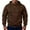 #+003Coffee, variant on Hogleaql Tactical Hoodies for Men Dressy Long Sleeve Hooded Sweatshirt with Pockets Casual Vintage Pullover Loose Drawstring Hoodies Black 3XL