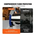 thumbnail image 5 of Garage Tiles Interlocking, 12x12in 50-Pack, Non-Slip Garage Flooring Tiles - Silver, 5 of 7