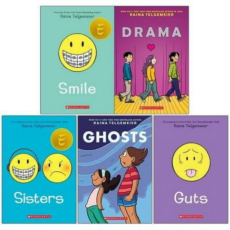 Raina Telgemeier, Collection Box Set, 5 Book Hardcover Set