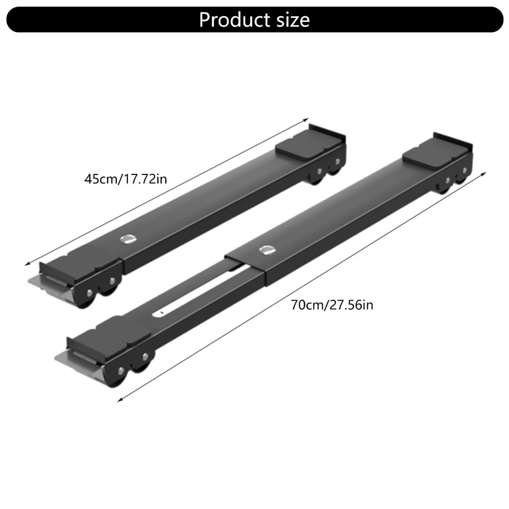 2Pcs Heavy Duty Appliance Rollers Replacement Furniture Moving Roller Easy Use