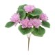 thumbnail image 2 of Arreglo de Flores de Loto Artificiales Ramo Decorativo de Nenúfares de Seda para el Hogar Mesa MNFD, 2 of 6
