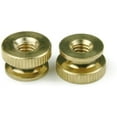 thumbnail image 2 of Knurled Thumb Nut Brass - 8/32 (7/16 Dia x 5/16 Thick) Qty-25, 2 of 3