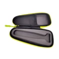 thumbnail image 3 of Estuche para afeitadora, bolsa de transporte protectora, con bolsillo de malla, elegante organizador de viaje a prueba de polvo para afeitadora para, 3 of 8