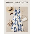 thumbnail image 5 of DOKOTOO Jumpsuits for Women Casual Sleeveless Spaghetti Strap Boho Wide Leg Jumpsuits with Pockets Sky Blue M US8-10, 5 of 10