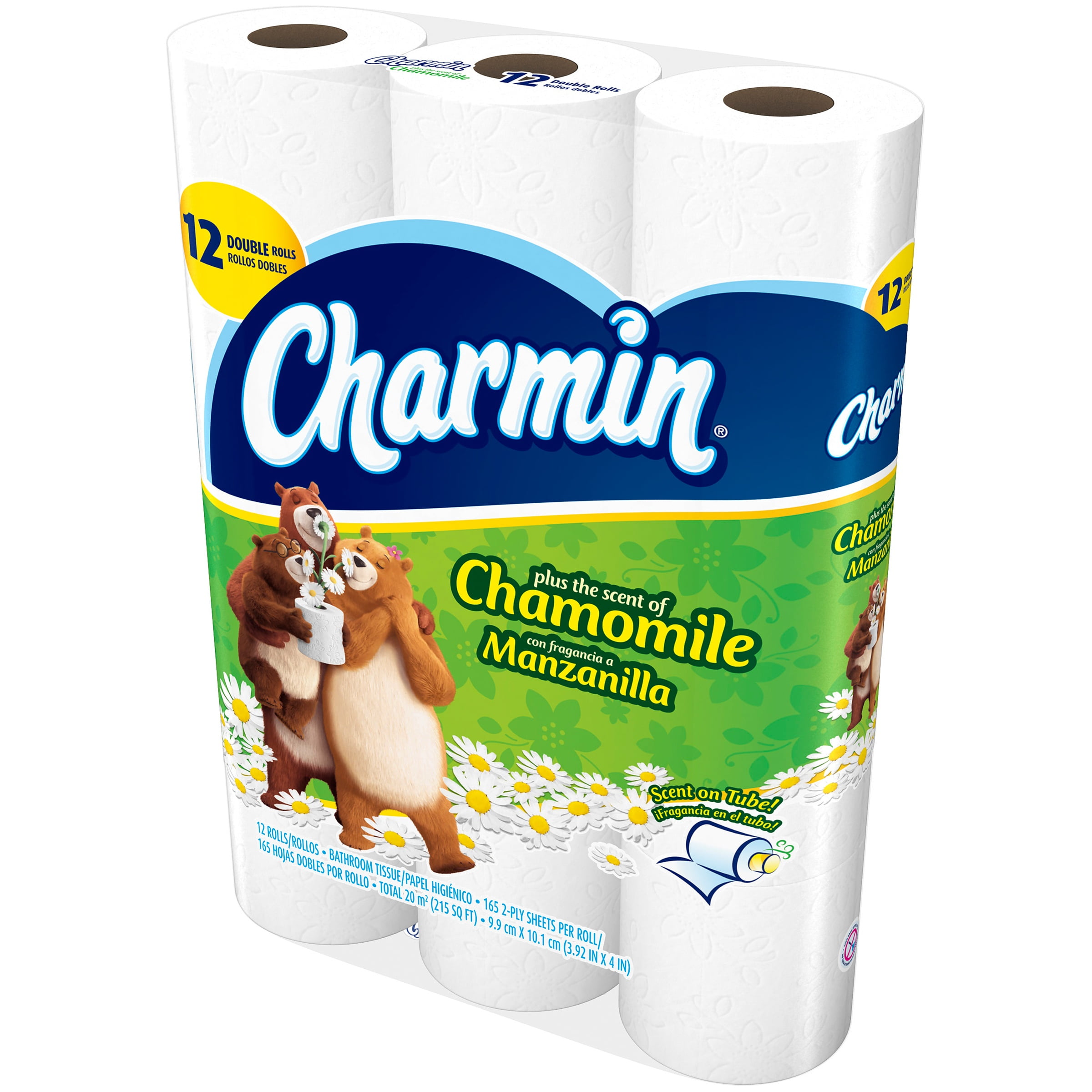 Charmin Plus the Scent of Chamomile 2-Ply Double Toilet Paper ... Charmin Plus the Scent of Chamomile 2-Ply Double Toilet Paper ...