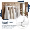 thumbnail image 2 of REGALWOVEN 1 Pack Coat Rack Wall Mount, Coat Hook, Hat Rack, Wall Hooks for Hanging for Entryway, Bedroom White 4, 2 of 5