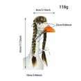 thumbnail image 3 of Decorative Wigs For Outdoor Porch Goose Statue Four Adorable Hairstyle Accessories, 3 of 3
