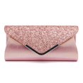 thumbnail image 3 of Bolso de mano para mujer con lentejuelas de PU de Europa y Estados Unidos, bolso de mano, bolso de cosméticos, bolso de cena, 3 of 5