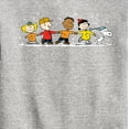 thumbnail image 3 of Peanuts - Group Skate - Toddler & Youth Crewneck Fleece Sweatshirt, 3 of 6