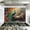 Color 2, variant on Kitchen Backsplash Peel and Stick Wall Murals Bright Colorful Boho Botanicals Gold Modern Removable Mural 35.4"W x 23.6"H, Oil Proof Vinyl Wallpaper for Fireplace & Behind Stove