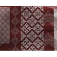 thumbnail image 5 of oneOone Georgette Viscose Red Fabric Block Sewing Material Print Fabric By The Yard 42 Inch Wide, 5 of 5