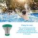 thumbnail image 4 of Greeniant Dispensador de tabletas para piscina, alimentador de limpieza de agua, contenedor de alimentación dispensadora de PP, flotabilidad para patio Deportes acuáticos, 4 of 6