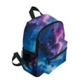 thumbnail image 2 of FORMRS School Backpack with Front Zippered Pocket 12" Student Travel Daypack, Galaxy Pattern, 2 of 6