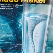 4M: KidzLabs: Tornado Maker - DIY A Battery Powered Tabletop Water Tornado, Empty Bottle Construction, STEM Science Craft & Activity Kit, Kids Age 8+